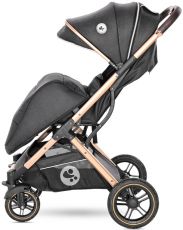 Дитячий прогулянковий візок Lorelli Storm Luxe Black